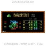 Masjid LED Display Board For Automatic Prayer Time Display