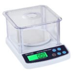 Analytical Balance Weighing Scale for Labs and Gold Jewelry with Windshield Cover